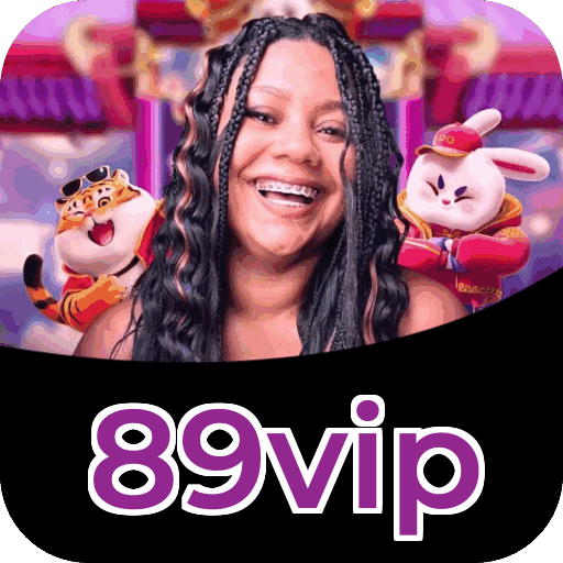 Interface do aplicativo 89vip mostrando jogos disponíveis no iOS e Android